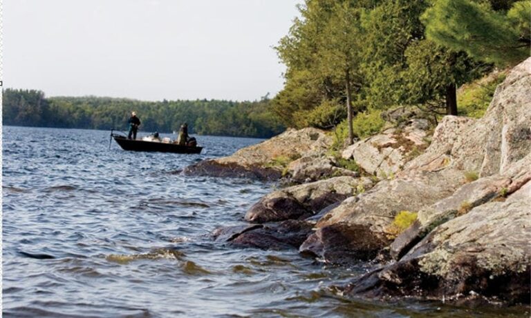 choppy water bass fishing