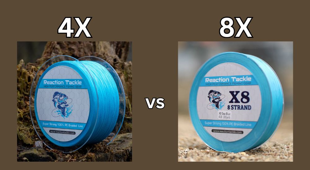4 Strand vs 8 Strand Braided Fishing Line