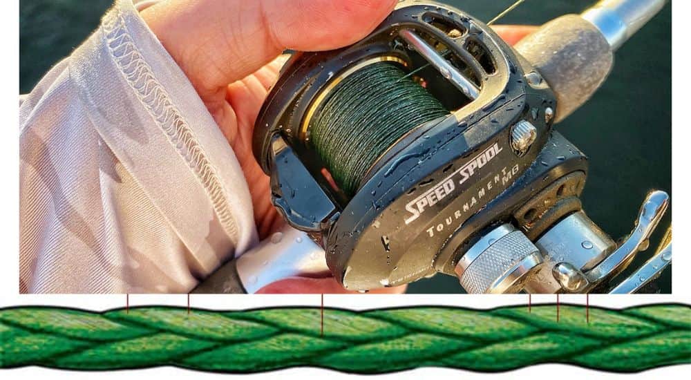 when to use braided fishing line
