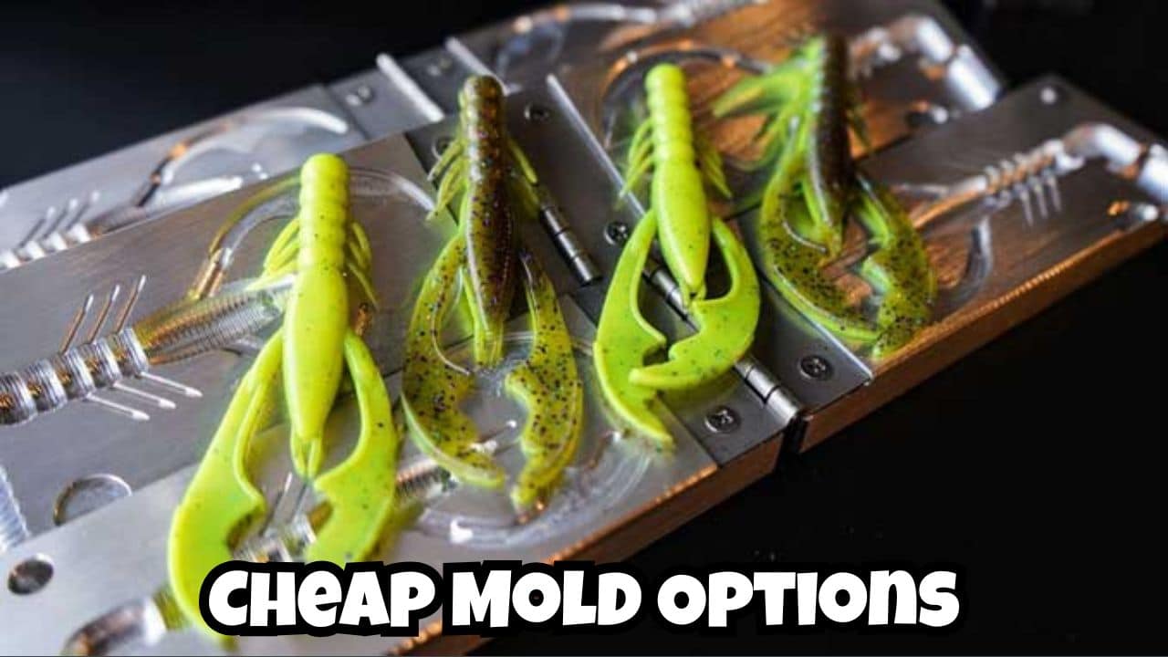 2 Cheap Soft Plastic Bait Molds